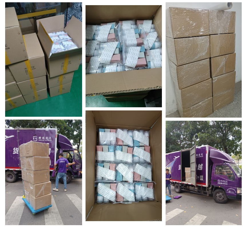 Información de entrega de productos