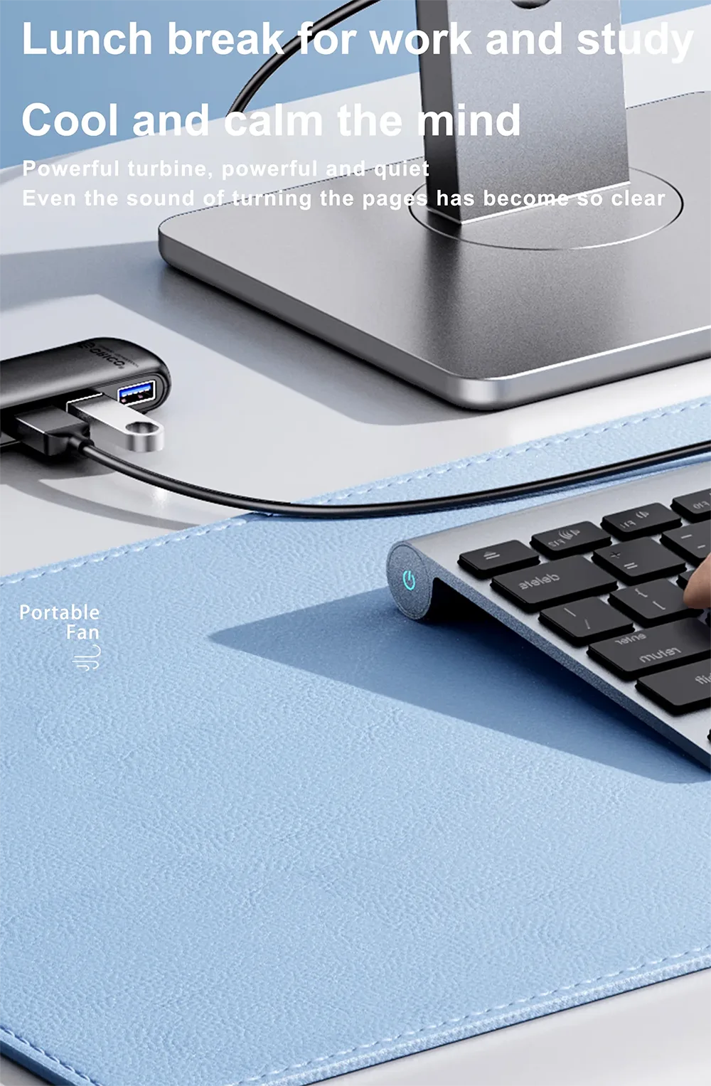 Square Portable Fan