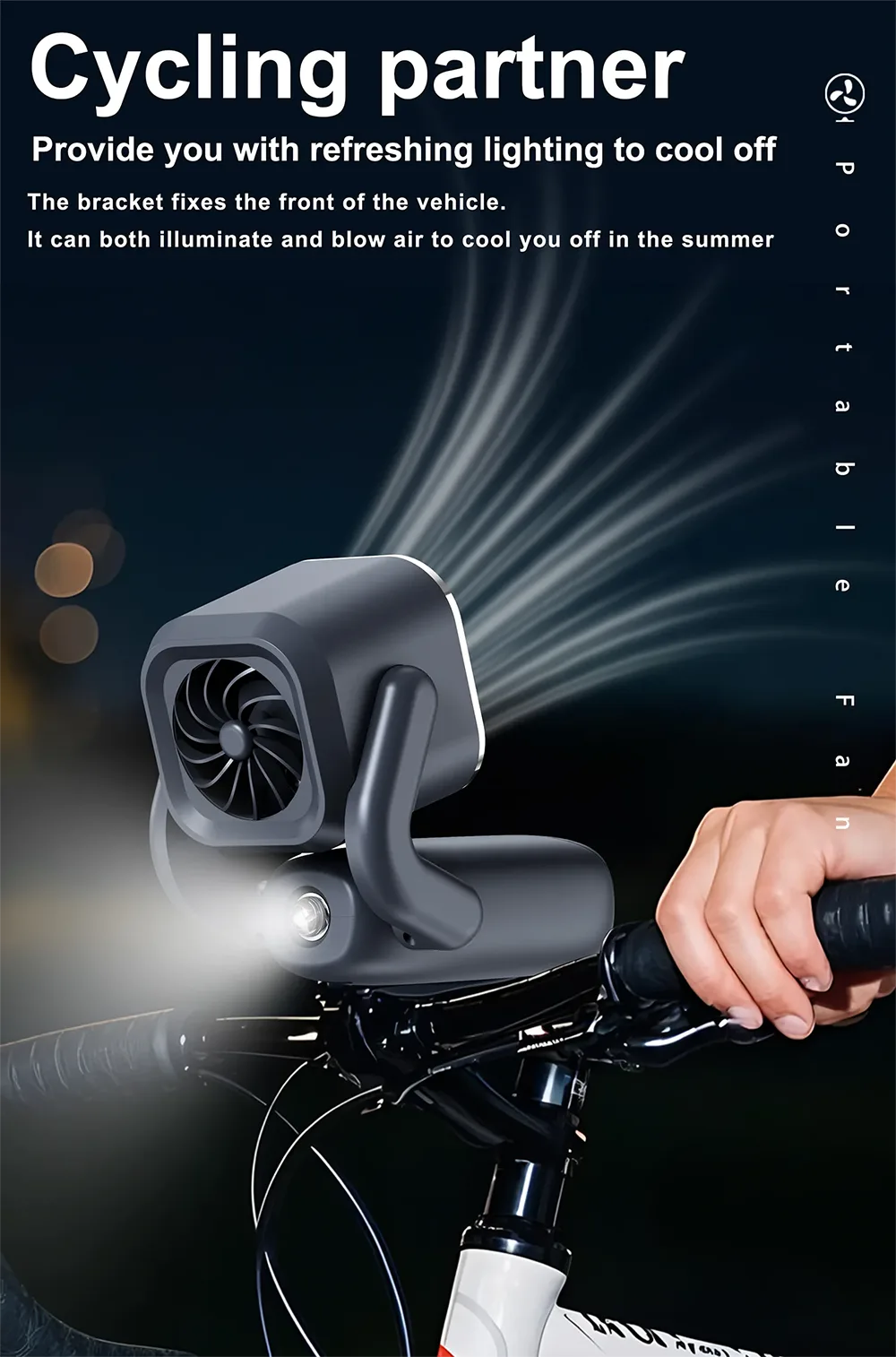Square Portable Fan